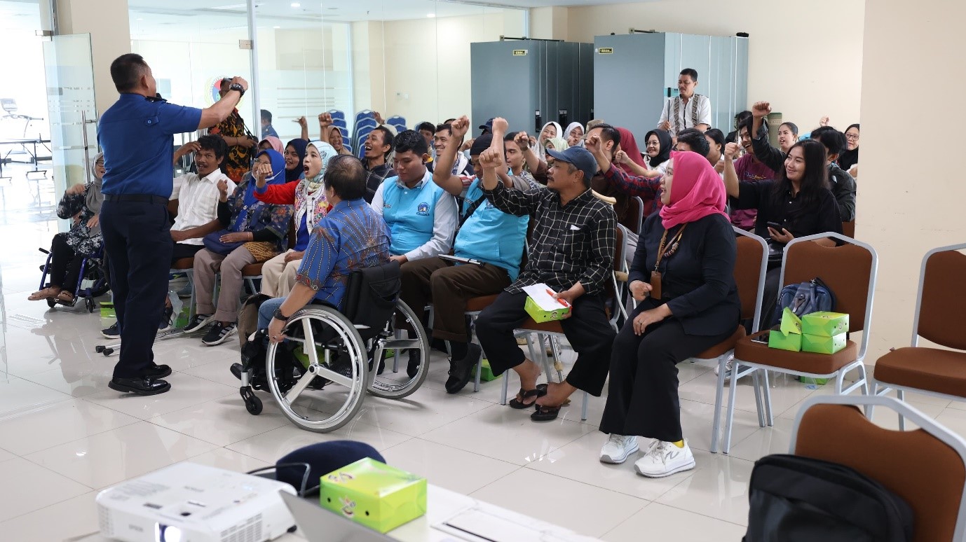 Sosialisasi bersama Penyandang Disabilitas