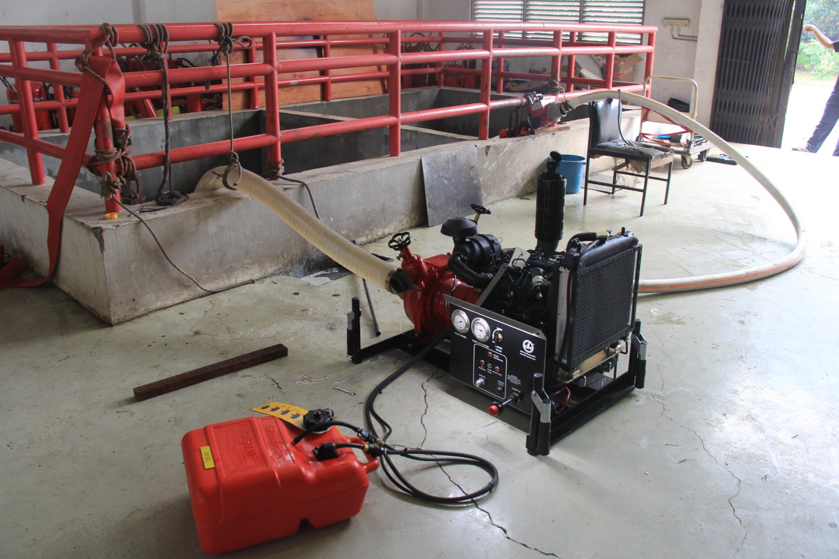 Pengujian Pompa Portable