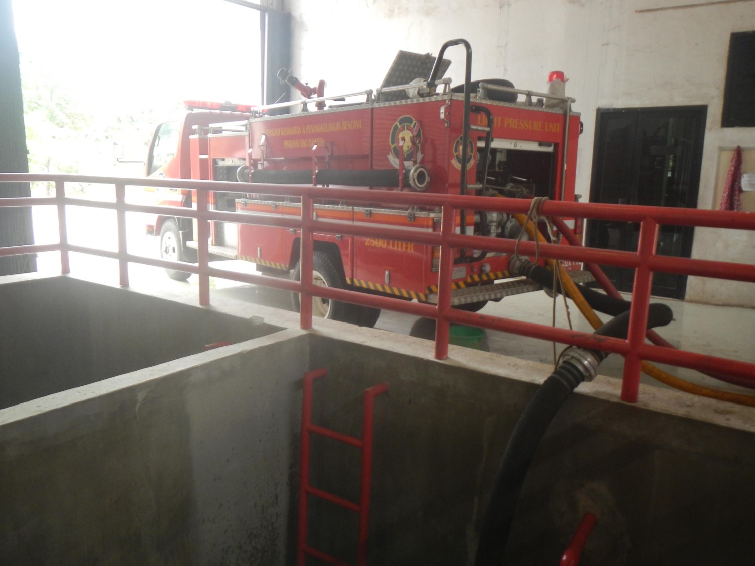 Pengujian Mobil Kebakaran